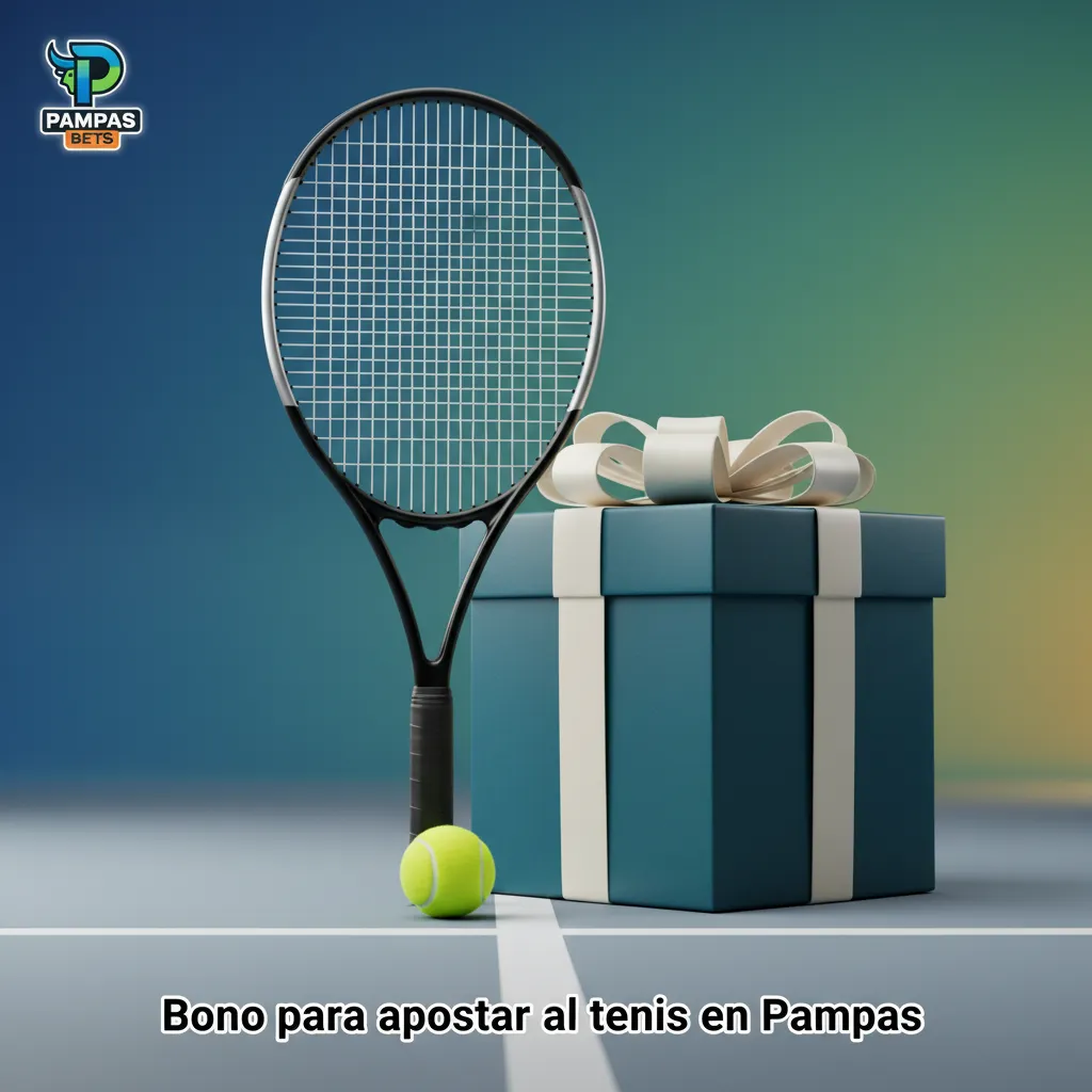 Promo Pampas: bono 100% hasta $50.000 para tenis pre y en vivo. Válido 7 días. Req. 5x, cuota min 1.50.